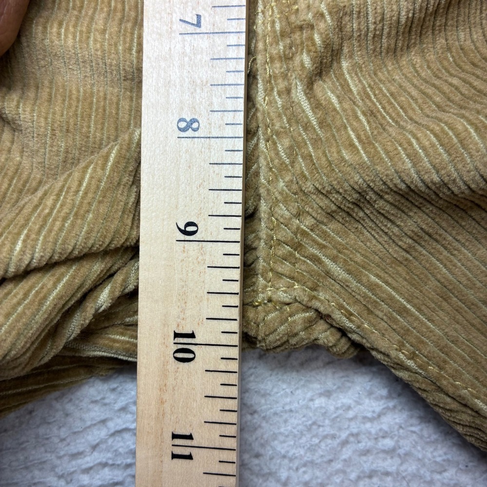 Levis 314 Shaping Straight Corduroy Pants Women 28x30 Tan Preppy Stretch NWT - Picture 7 of 10